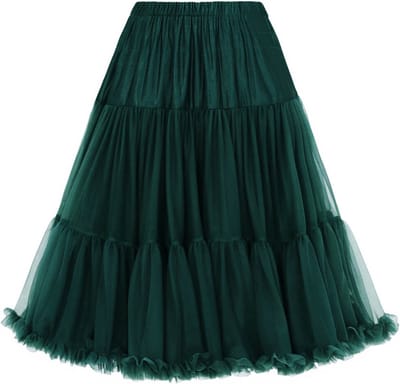 Dancing Days - Lifeforms Petticoat - 26 inch - M/L - Groen