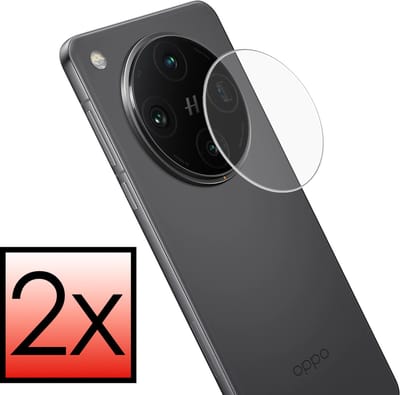 Camera Lens Protector - 2 Stuks - Geschikt voor OPPO Find X8 Pro - Camera Screenprotector - Beschermglas - Gehard Glas - Tempered Glass - Screen Protector