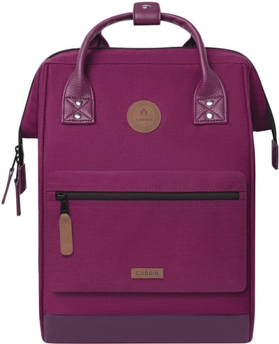 CABAIA vrije tijd rugzak rugzak met laptopvak Adventurer Melanged Backpack 18L Santiago De Cuba (rood)paars