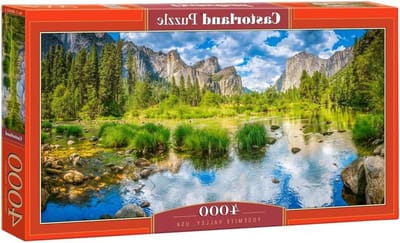 Yosemite Puzzel - Legpuzzel USA - Ontspannen Tijdverdrijf - Iconisch Natuurlandschap - 4000 Stukjes - Meerkleurig