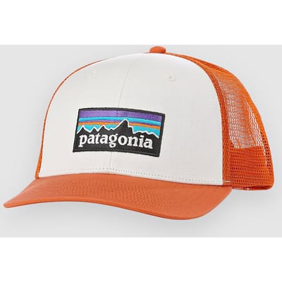 Patagonia P-6 Logo Trucker Cap oranje
