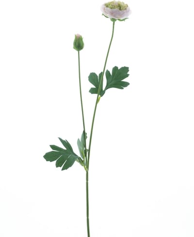 New ranunculus spray Flaine lt pink 55 cm kunstbloem Erutan Avon