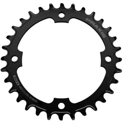Praxis Steel 104 Bcd Kettingblad Zilver 32t