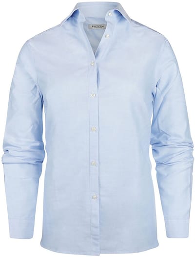 Steppin' Out Blouse Bibi Oxford Lichtblauw - Maat XS - Heren