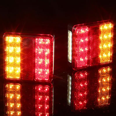 LED Achterlichten met 5 Functies 12V voor Auto en Aanhanger - 2 Stuks