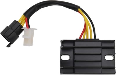Motorfiets Rectifier Regulator 12V Vervangingsonderdeel 32800-29B00 Geschikt voor Suzuki Marauder GZ 125/250 en GN 125/250, Compatibel met Lexmoto Adrenaline 128 2008-2020, Betrouwbare Elektronische Onderdelen en Accessoires