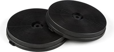 Klarstein Koolstoffilter voor Afzuigkappen Vervangingsdeel 2 Filters Ø18,5 cm - Actief Koolfilter Reservedeel - voor Paolo Afzuigkap - Aktief Koolfilter Aktivkohlefilter Reservefilter Vervangingsfilter