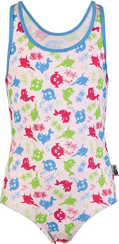 BECO-SEALIFE® badpak voor meisjes - UV SPF50+ - roze - maat 80
