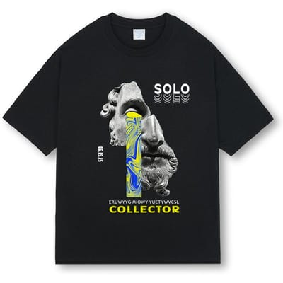 Zomer Nieuw Bedrukt T-shirt Heren Korte Mouw Ronde Hals Letter Losse Street Trendy Herenkleding Koppel Katoenen T XXL