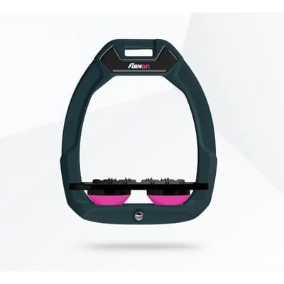 Veiligheidsepiters Plat Ultra Grip Groen/Zwart/Roze Flex-On Safe-On