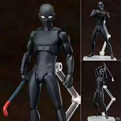 14cm Detective Conan Hanzawa Makoto Meerdere Accessoires Zwart Anime Figuur Model Standbeeld Fans Set Bureau Ornament Speelgoed black