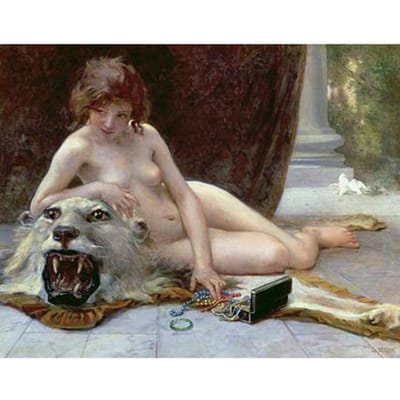 Ensemble de peinture diamant à faire soi-même, beauté et tigre, cristal rond, décoration de la maison 20X30CM black