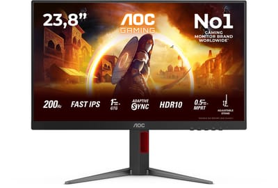 AOC G4 24G4HA - Full HD IPS Gaming Monitor - 200Hz - Ergonomisch - Speakers - 24 inch