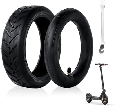 20.5 cm Binnenbanden en Buitentires Set met Metalen Hevel, Vervangende Duurzame Banden voor Mijia M365 en Universele 20 cm Fietsen