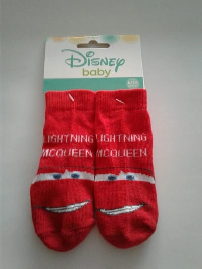 Baby - Sokjes - maat 6/12 Maanden - Cars - Disney
