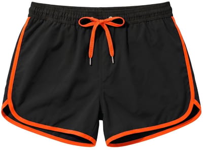Shortshort Honolulu Zwart - Maat S - Zwemshort Heren Zwart - Swimwearclub