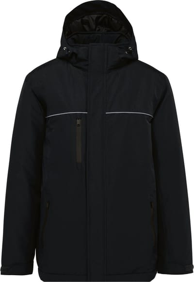 WK. Designed To Work Unisex performance parka met capuchon WK650 - Black - 3XL