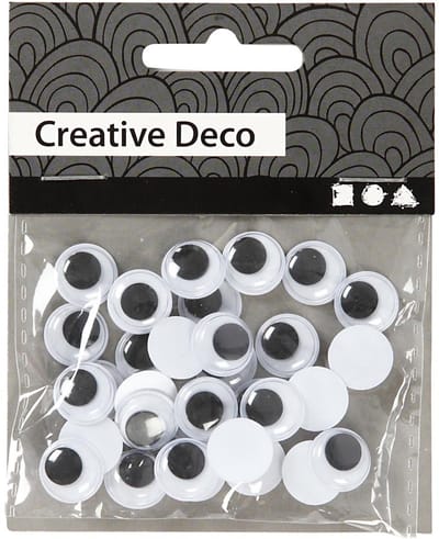 Wiebelogen, niet zelfklevend, d 12 mm, 30 stuk/ 1 doos