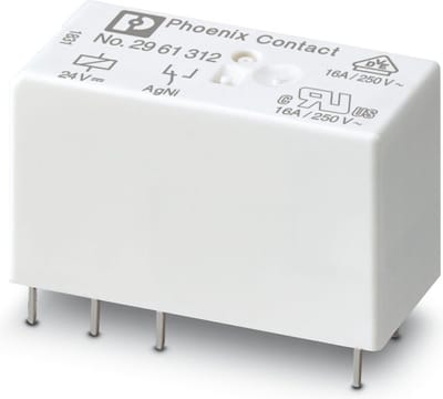 Phoenix Contact REL-MR- 24DC/21HC Miniatuurrelais Nominale spanning: 24 V/DC 1x wisselcontact Piece 10 stuk(s)