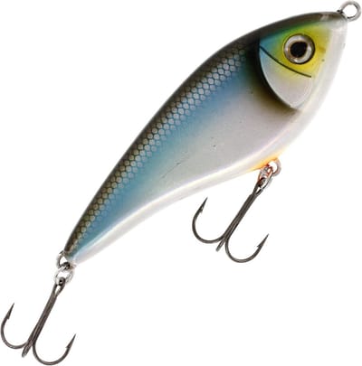 Westin Swim Jerkbait - Wobbler kunstaas - Vissen op roofvis - Zinkend kunstaas - 12 cm 58 g - Blueback Herring