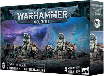 Warhammer 40.000 40K - Leagues Of Votann - Cthonian Earthshakers - 69-24