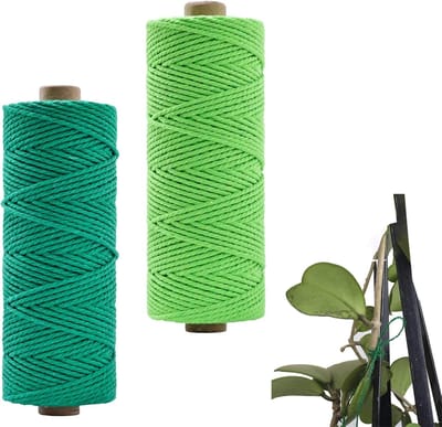 Tu touw 2 mm - natuurlijke jute - duurzaam en flexibel - ideaal voor planten - ShopVlot