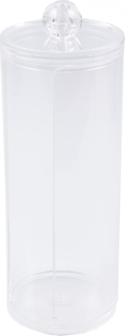 Benson Organizer Wattenschijfjes - Transparant - Ø 6.9 x 18.7 cm