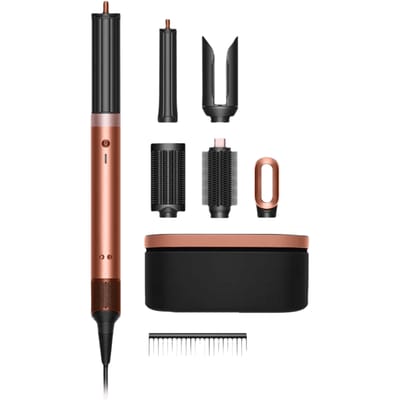 Dyson Airwrap Co-anda 2x Straight + Wavy Limited Edition Amber Silk