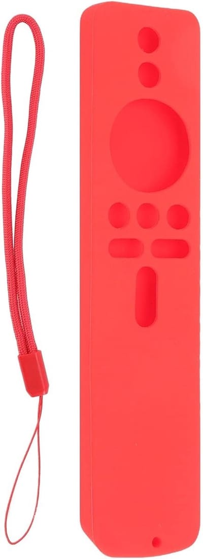 Siliconen Beschermhoes voor TV Stick 4K - Wasbare Afstandsbediening Cover met Handriem en Televisie Accessoires