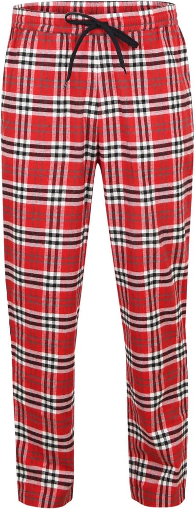 Steppin' Out Loungebroek Ruit Rood - Maat M - Heren - Pyjama