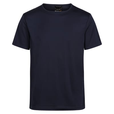 Regatta Heren Pro Reflecterend Vochtafvoerend T-shirt (Marine)