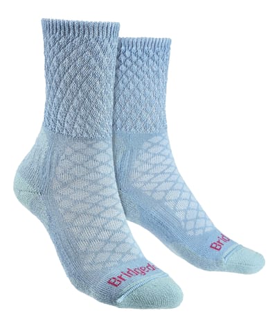 Bridgedale - Dames Wandelsokken Lichtgewicht Merino - Poederblauw