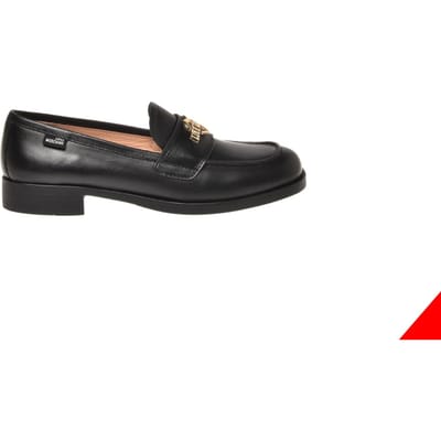 Moschino Goatskin Loafer Black Größe: 35 | Loafer Outlet | Damen | Schwarz