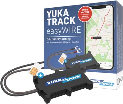 GPS Auto Tracker met SIM en Data Flat - Volg je voertuig in real-time