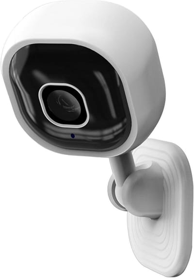 Bewakingscamera Binnen - Wifi Camera Huis - Huisdier en Kind Bewaken - Twee Weg Audio - 128 GB Opslag - Wit