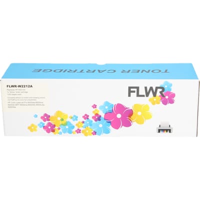FLWR HP 207A geel (Huismerk (compatible))