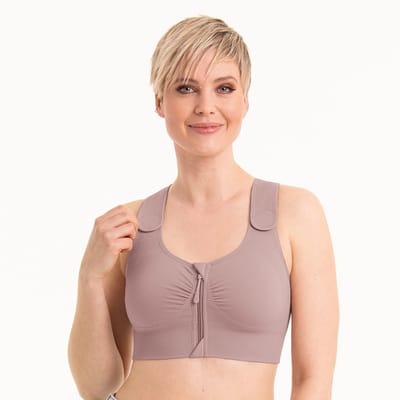Anita Care Almeria Compressiebandage met voorsluiting - Mauve