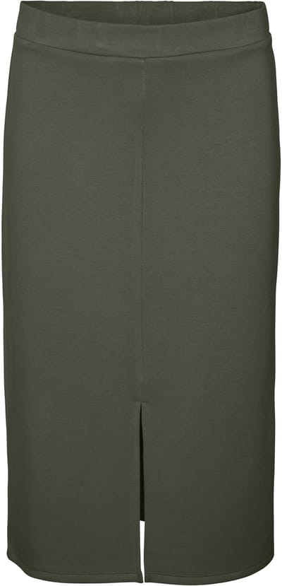 VERO MODA - VMMOCCA MW CALF SKIRT JRS BTQ GA - Dames - Rokken
