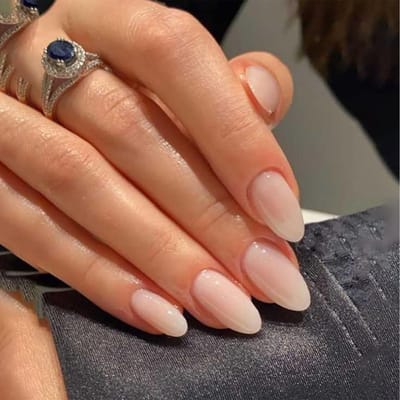 Dailygoods- Plaknagels 24 Stuks - Amandelvormig - Acryl Kunstnagels - Zelfklevende Nagels - Met Dessins - Inclusief Nagelvijl