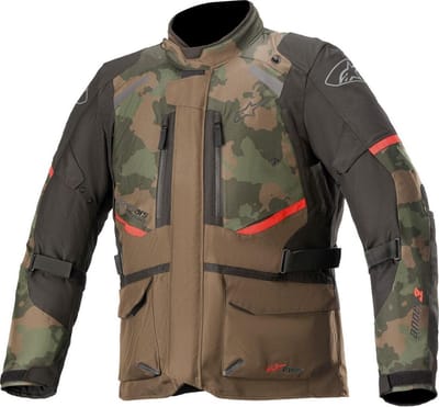 Alpinestars Andes V3 Drystar Jas Donker Kaki Camo - Jas