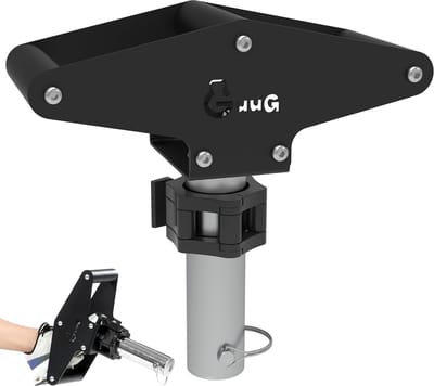 Tibialis Trainer - Beenmachine - Spierversterking Onderbenen - Veilige Schijf Fixatie - 1.9 kg - Zwart