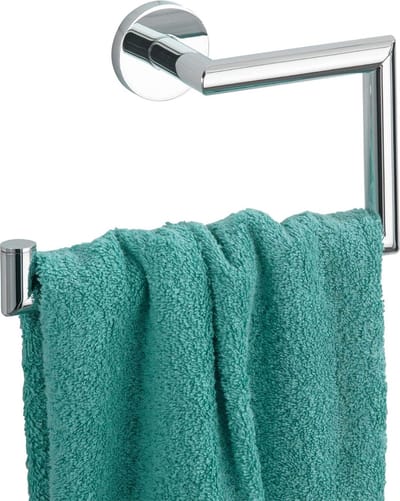 WENKO Power-Loc® handdoekring Revello douchehanddoekhouder handdoekarm badhanddoekhouder