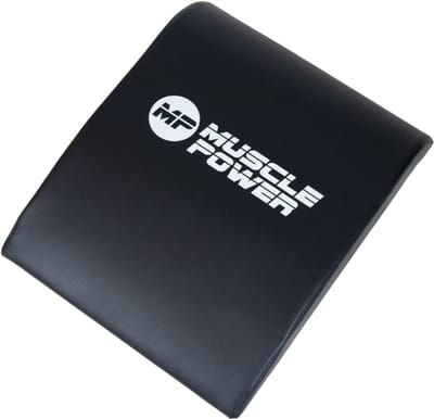 Muscle Power Buikspiermat - Ab Mat - Zwart