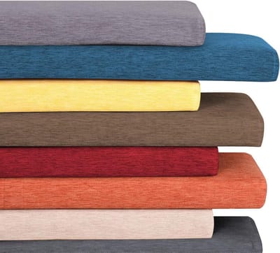 Tuinbank Kussen - Zitkussen Bank - Buiten Ontspannen - Antislip & Afneembaar - 120 x 30 cm - Grijs