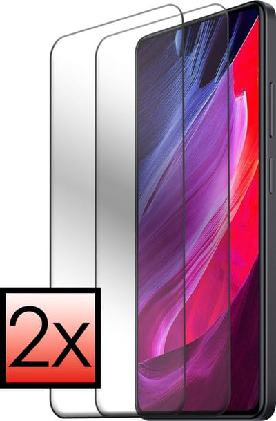 Screenprotector - 2 Stuks - Geschikt voor Xiaomi Redmi Note 12 Pro+ - Extra Sterk - Beschermglas - Gehard Glas - Tempered Glass - Screen Protector - Bescherm Cover