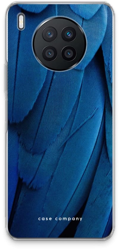 Case Company® - Hoesje geschikt voor Huawei Nova 8i hoesje - Pauw - Soft Cover Telefoonhoesje - Bescherming aan alle Kanten en Schermrand