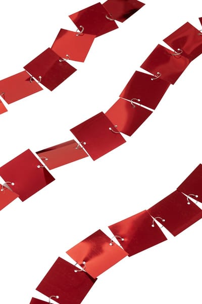 J-Line slinger Vierkant - pvc - rood
