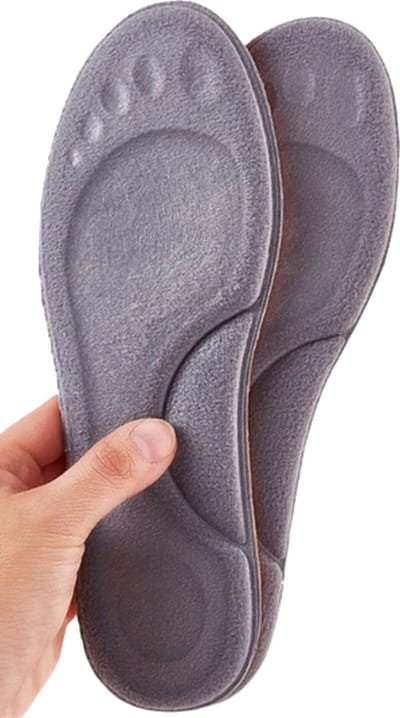 Hiden - Verwarmende Inlegzolen - Inlegzolen Badstof - Inlegzolen Heren - Inlegzolen Vrouwen - Schoenen - Maat 43 - 44