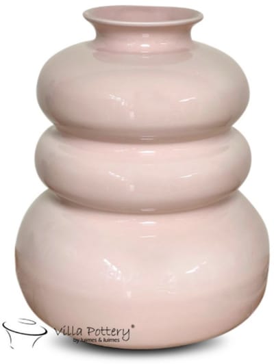 Vaas - Villa Pottery - Decoratie - Woondecoratie - Keramiek - Waterdicht - Bolla Vie 1_3 Nude Cream
