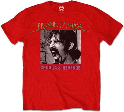 Frank Zappa - Chunga's Revenge Heren T-shirt - S - Rood
